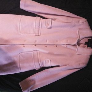 moda international pink coat from victoria's secret